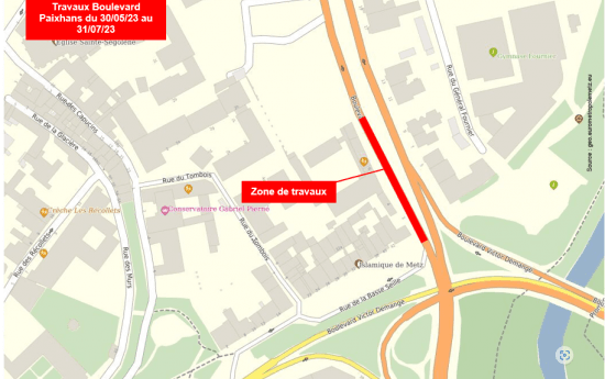 Metz, Boulevard Paixhans