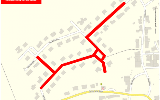 Mécleuves, Lotissement Le Colombé